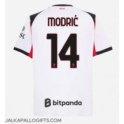 AC Milan Luka Modric #14 Vieraspaita 2025-26 Lyhythihainen AC Milan Luka Modric #14 Vieraspaita 2025-26 Lyhythihainen